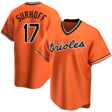 Bj Surhoff Jersey - Baltimore Orioles 1999 Throwback MLB Baseball Jersey