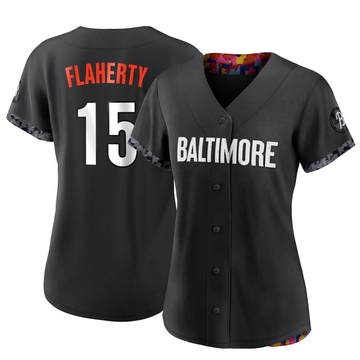 Jack Flaherty Women's Baltimore Orioles Alternate Jersey - Orange Authentic