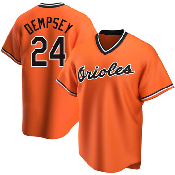 Rick Dempsey Baltimore Orioles Women's Orange Roster Name & Number T-Shirt 